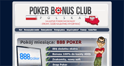 Desktop Screenshot of bonus-poker.pl